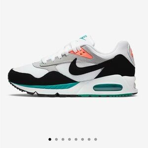 Nike Air Max White Black Coral Sneakers